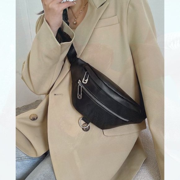 Handbags - New Fanny Pack with Silver Hardware 134